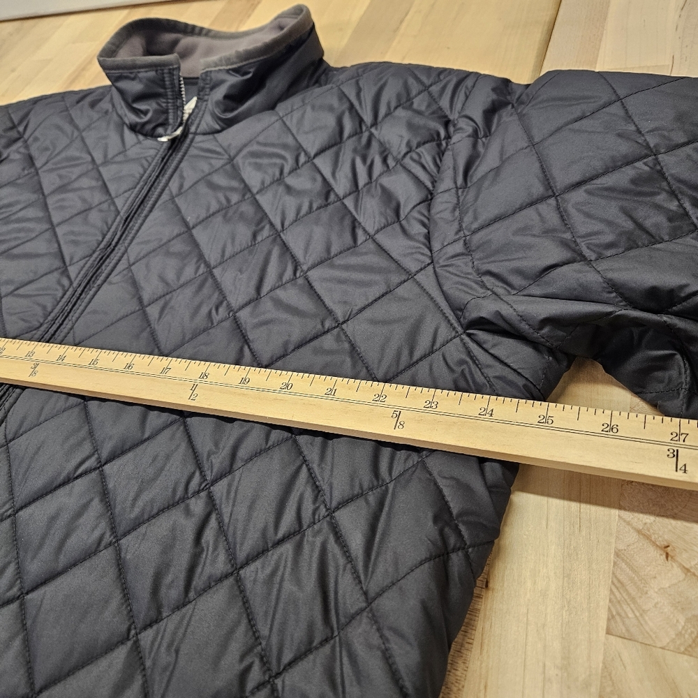 NWOT Peter Millar Men's Large Gray Suffolk Quilted Dual Zipper Jacket MF14Z12 - Picture 2 of 11